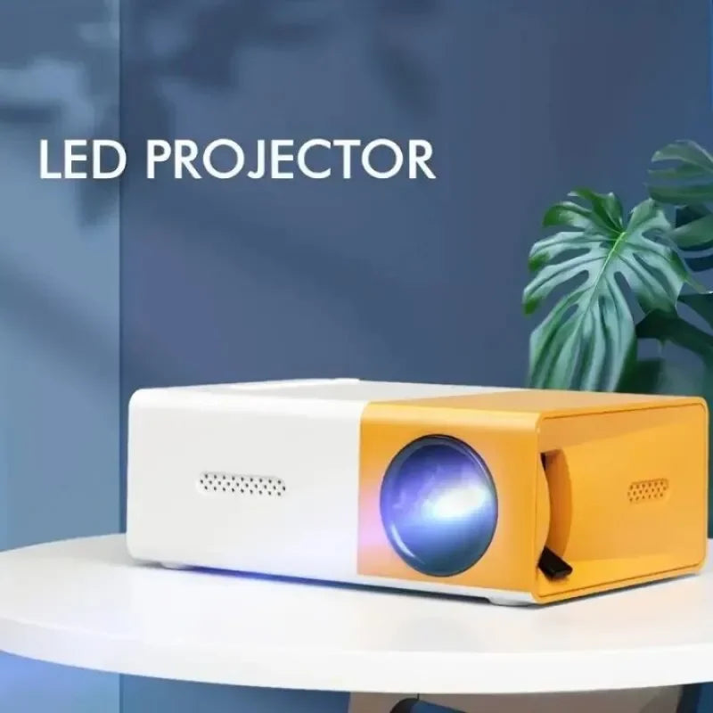 Mini Projetor Portátil Yg300 Led Fullhd 1080p 600 Lúmens