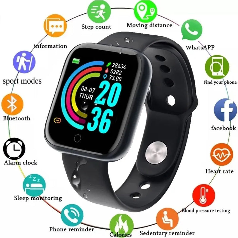 Smartwhatch D20 Pro 2023 Android IOS